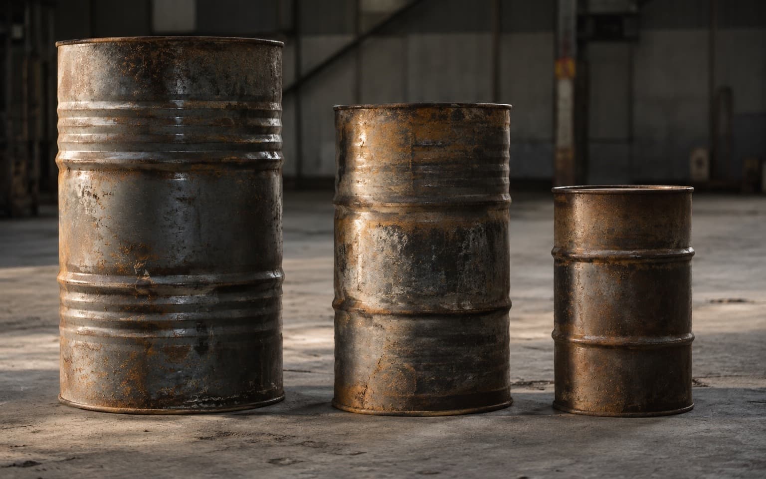 Drum & Barrel Supply — 210 L / 26 L / 20 L — supplied by Fidus India Automation
