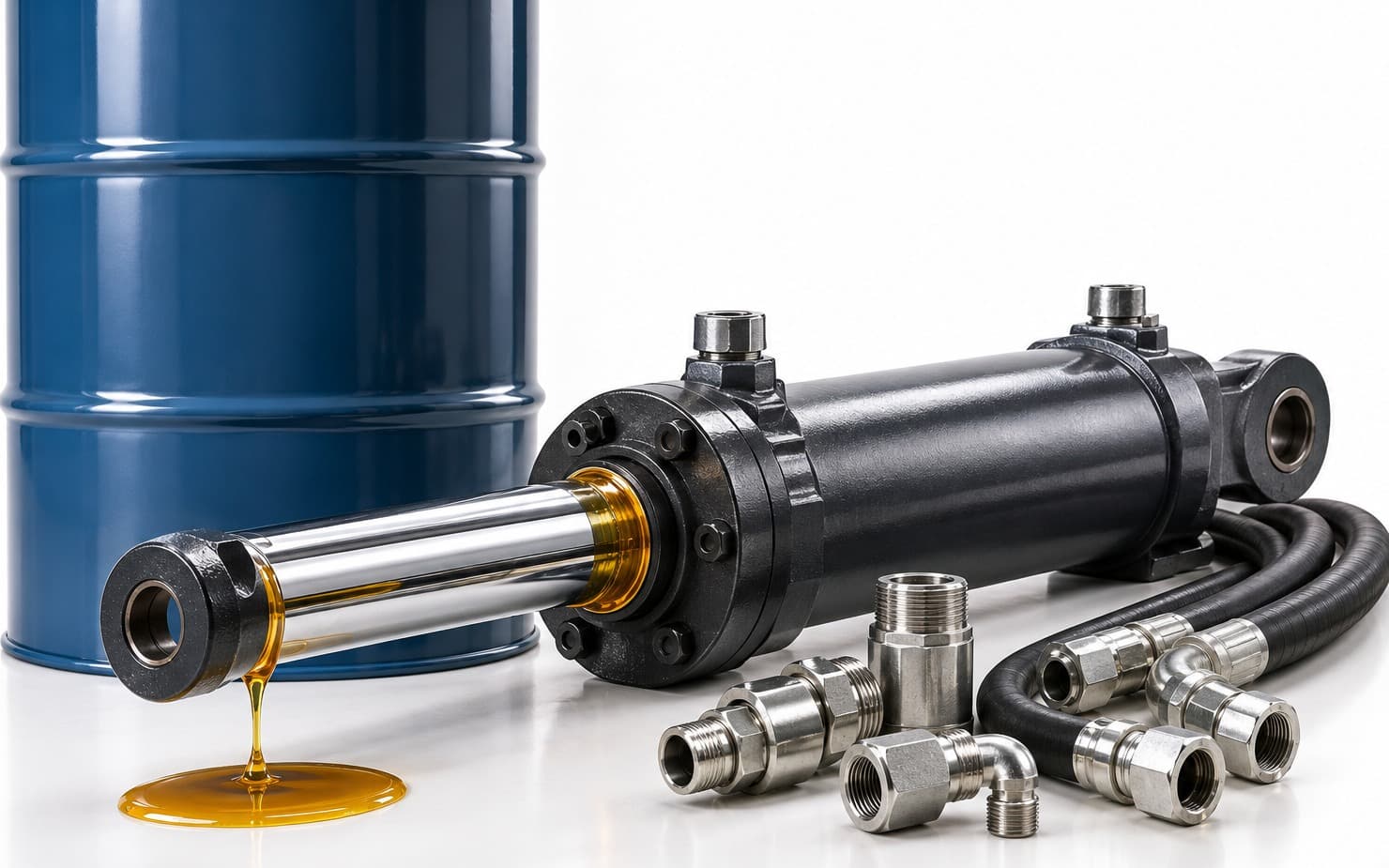 Hydraulic Oils — MAK Hydrol AW / HLP / HVLP — supplied by Fidus India Automation